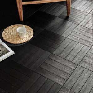 국산 조립식 데크타일 18P(브라운)/베란다 마루바닥재