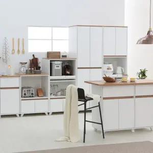 라샘 허니 광파오븐 렌지대 주방수납장 IH1844