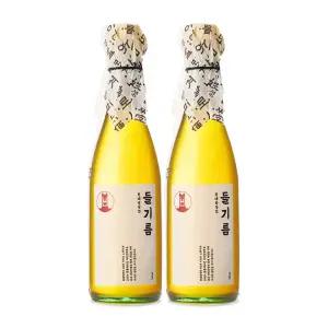 압구정 현대방앗간 35년전통 저온압착 100% 통들깨 방앗간 들기름 300ml총(2병)