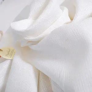 데코탑 도비 린넨 화이트 원단 천 워싱 무지 패브릭 여름 사계절 내츄럴 대폭 마 라미 칼라