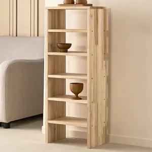 원목 양발이 선반 6단 310 삼나무 정리대 공간활용 받침대 수납 선반장 피규어 진열장 주문제작