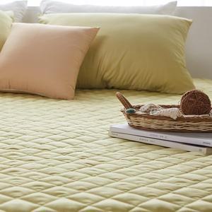 [SDECO]60수사틴 순면 침대패드 명품호텔침구 Q퀸 올리브