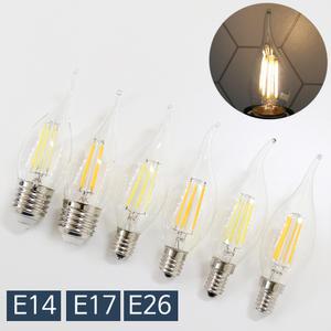 LED COB 프레임 촛대구 3W / E14 E17 E26 투명 무드등 샹들리에 전구