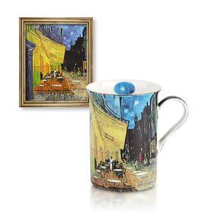 신한 반고흐 카페테라스 일자머그 / 도자기머그컵