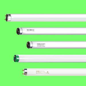 5가지 32W 형광등 1BOX 직관램프 매장 사무실등