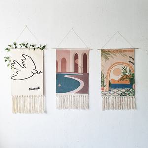 오늘의오브제 패브릭 포스터 빈티지 태피스트리 44종