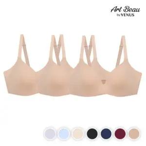 비너스아르보 노와이어 누디 보정 브라 3매입(XSET003)