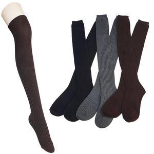 [마메든](3족) 면 골지 롱롱 오버니삭스 반타이즈/여성 패션 보온 긴양말세트