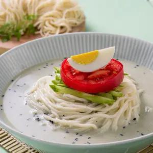 쫄깃한 서리태 콩국수 6인분(생면+콩가루)