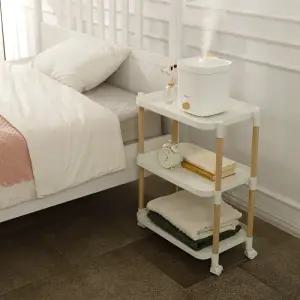 네이처 트롤리 이동식 수납 정리 선반 2단 3단 4단