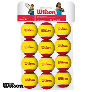 윌슨 스타터 이지 레드볼/매직 테니스공(WRT137100)