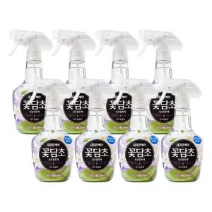 엘지 샤프란케어 꽃담초 섬유탈취제 스프레이 자스민 400mL x 8개