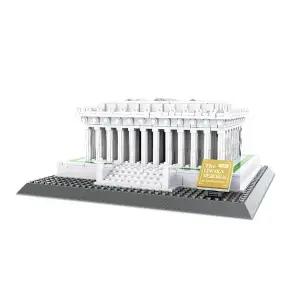 [퍼즐피플]링컨기념관 979조각(PCS) 대형 건축물 건물 레고 호환 중국 L사 블럭