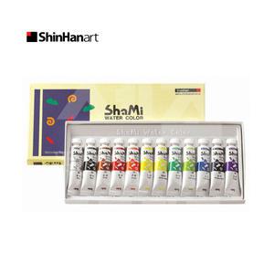 신한 샤미수채물감 12색 10ml