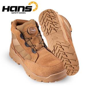 한스안전화 HS-621 솔져(다이얼) 내구성과 통기성 좋은 코드라 메쉬와 착화감이 뛰어난 스웨이드 천연가죽