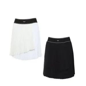 [와이드앵글](광주신세계)(WWM23Q15) 여성 CO 잔 플리츠 중기장 큐롯 L