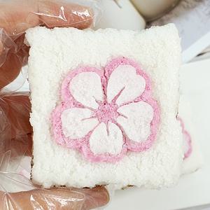 잇츠떡 벚꽃 꿀설기 1되 36개 백설기떡 식사대용 개별포장 냉동떡 답례 부모님선물