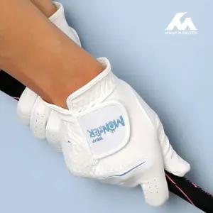 랩몬스터 골프장갑 반양피 스카이 여성 남성 왼손 오른손 하늘색 연습용 필드용