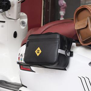 스쿠터 리어백 사이드백 낱개 방수 가방 새들백 시트백 클래식바이크 오토바이