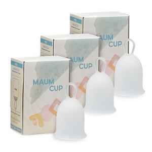 마음컵 생리컵 100% 의료용 실리콘 3개