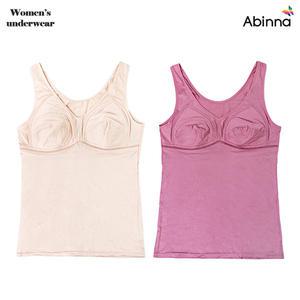 [아빈나] 모달 홑겹 매쉬 노와이어 브라런닝 1244