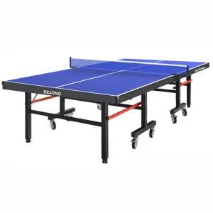 세종 국제규격 탁구대 라켓2개 공12개 네트세트 무료 접이식탁구대 가정용탁구대 이동식