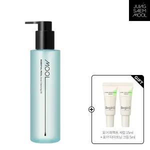 정샘물 에센셜 물 딥 클렌징 오일 (+ 비긴스 포어 세럼 5ml + 포어 타이트닝 크림 5ml)