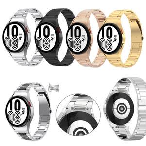 삼성 갤럭시 워치6/5/4 40mm 42 44 45 46 43 47mm 골프에디션 날개형 원터치 씬 메탈 고급 스트랩 시계줄 밴드