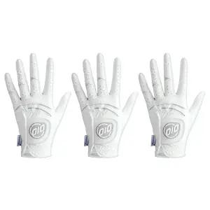 KPGA 오아이오 천연양피 남성 골프장갑 오른손잡이 왼손잡이 3개 묶음