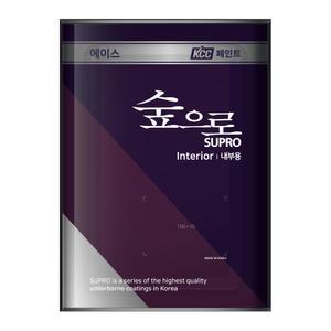 KCC 숲으로에이스내부용 15L 백색 친환경 벽지 벽면 사무실 복도 실내용 페인트