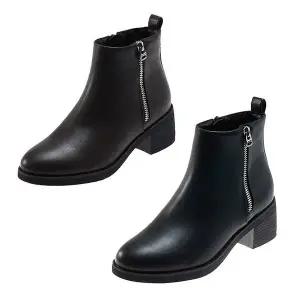 [에스콰이아] 여성 첼시 앵클부츠/CWBS901_902