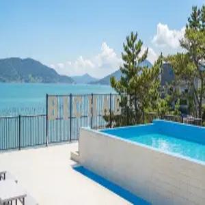 [경남/사천] 사천 비채 오션뷰 펜션 (주차장/낚시/바다(바로앞)/해수욕장/오션뷰/개별바베큐/공용수영장(실외)/복층/가족/단체/일출/일몰/커플)