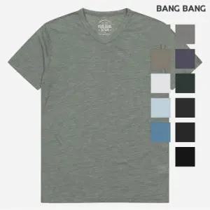 공용 슬라브 브이넥 반팔티 NTH506)