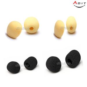 ADIT 헤드 마이크 커버 스폰지 핀 스펀지 솜 교체용 이어셋 무선 유선 마이크