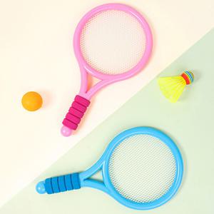 소프트 배드민턴 라켓 세트 스포츠 완구 야외장난감 신체놀이 캠핑장