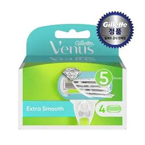 [질레트]질레트 비너스 엑스트라 스무스  면도날 4개입