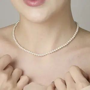 [미미제이] 골드필드 오스트리아 비드 진주 목걸이