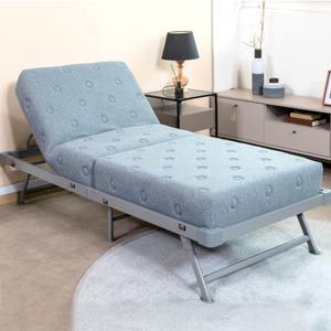 라꾸라꾸 고밀도 쿠션 포켓스프링 프리미엄 접이식 1인용 싱글베드 접는 간이침대 No24p