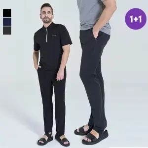 [1+1] 남성 여름 나일론 스트레치 웨어러블 경량팬츠 MVP4250