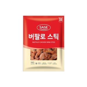 사세 버팔로스틱(봉)1kg 치킨가라야게 너겟 버팔로윙봉 순살치킨 바팔로윙