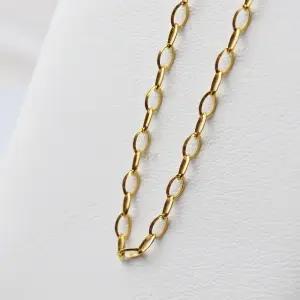 24k순금 타원 볼륨 체인 목걸이 3.75g