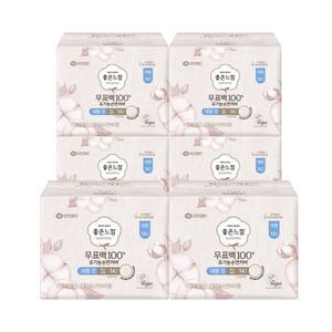 좋은느낌 무표백 100%유기농순면 맥시슬림 대형14px6팩