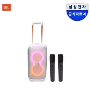 [행사가 81만 원대] 삼성공식파트너 JBL PARTYBOX STAGE 320 블루투스스피커 [화이트] + JBL PARTYBOX WIRELESS MIC 듀얼마이크