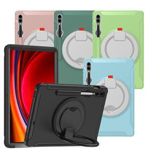 갤럭시탭 S10 S9 S8 울트라 케이스 회전 범퍼 마카롱 아머 보호 세로거치가능