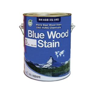 대흥화학 블루우드 오일 스테인 목재 보호용 방균 방충 방부 발수기능 3.5L