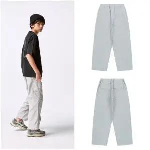 [갤러리아] AZA3PT05LG 라이트그레이 배기핏 화섬 팬츠