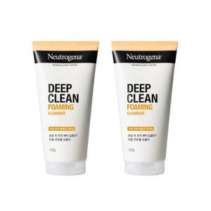 뉴트로지나 딥클린 포밍 클렌저 150g X2개