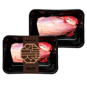 1++한우 사태 600g(300gx2) 국거리용 장조림용 수육 전골 곰탕 찜용 아롱사태 혼합 투뿔한우 마장동 프리미엄 소고기[냉장](근내지방도 7이상)