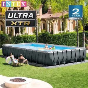 [인텍스] 26374KR 울트라 XTR 9.75M x 4.88M 사각 프레임 가정 펜션 리조트 인덱스 대형 풀장