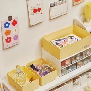 동글 구름 다용도 수납함 정리 바구니 1p 데스크 소품 정리 바스켓 소형 대형